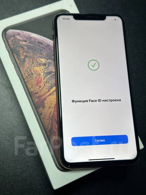 IPhone XS Max 64gb Идеал! Все работает, 64 гб, 6.50", моноблок, золотой ...