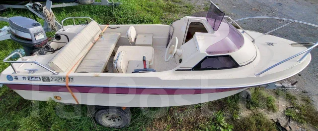 Yamaha Fish 15. 1989 ���, ����� 4,5��., ��������� ���������, 40��.�., ������ ����