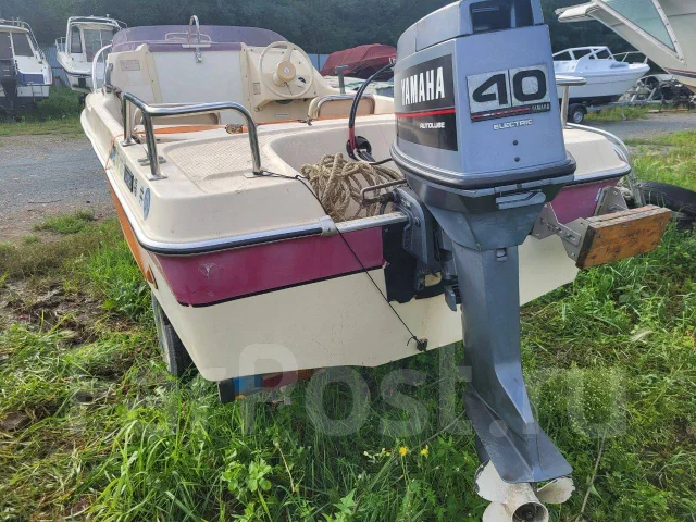 Yamaha Fish 15. 1989 ���, ����� 4,5��., ��������� ���������, 40��.�., ������ ����