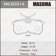   Masuma, P24047 rear (1/16) MS-E0314,  MSE0314 