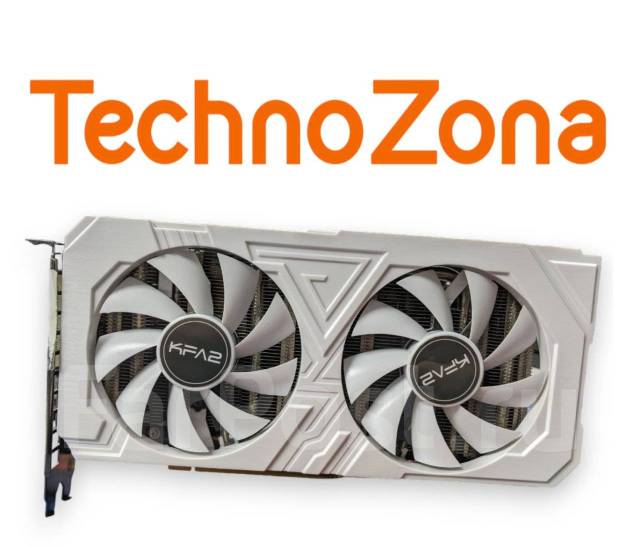Видеокарта KFA2 GTX1660 Super 6GB, б/у, в наличии. Цена: 14 000₽ во ...
