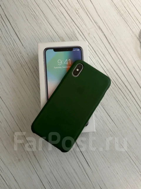 Apple iPhone X. �/�, 64 ��, �����, 3G, 4G LTE, ���������� ����
