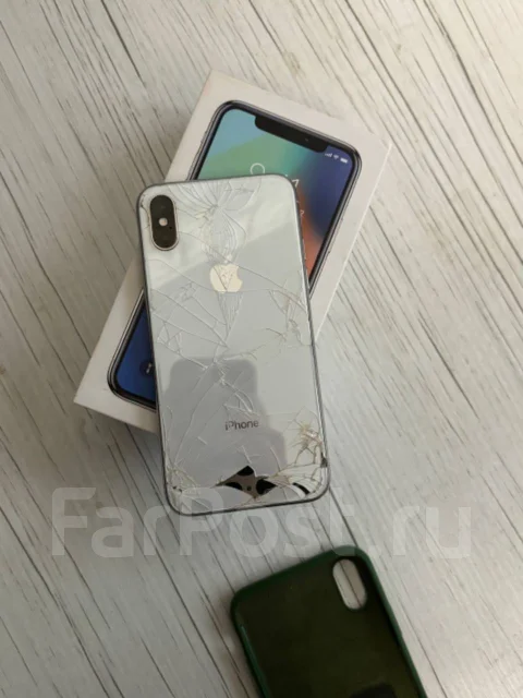 Apple iPhone X. �/�, 64 ��, �����, 3G, 4G LTE, ���������� ����
