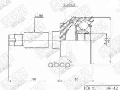 ���� (�������/ �����) Mazda 3 03-13 / Axela 03-09 HDK ���. MA042, �������� MA042 ����