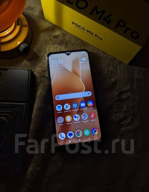 Продам Poco m4 pro 6/128, 6.43", моноблок, синий, 4G LTE, б/у, под ...