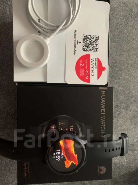 Huawei Watch 3. GPS, NFC, SIM-�����, IP68 ����
