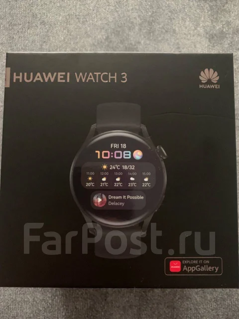 Huawei Watch 3. GPS, NFC, SIM-�����, IP68 ����