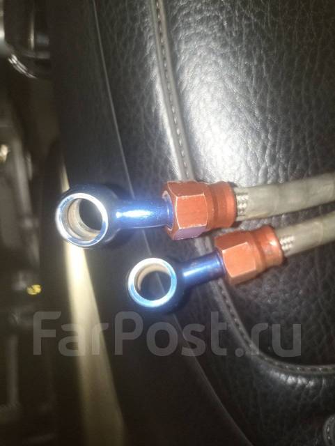 Армированные передние тормозные шланги, б/у, в наличии. Цена: 1 500₽ во ...