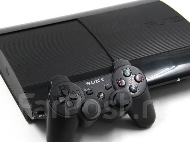 Sony PlayStation 3 Super Slim [PS3] 1 Геймпад, 100 Игр в подарок, б/у ...