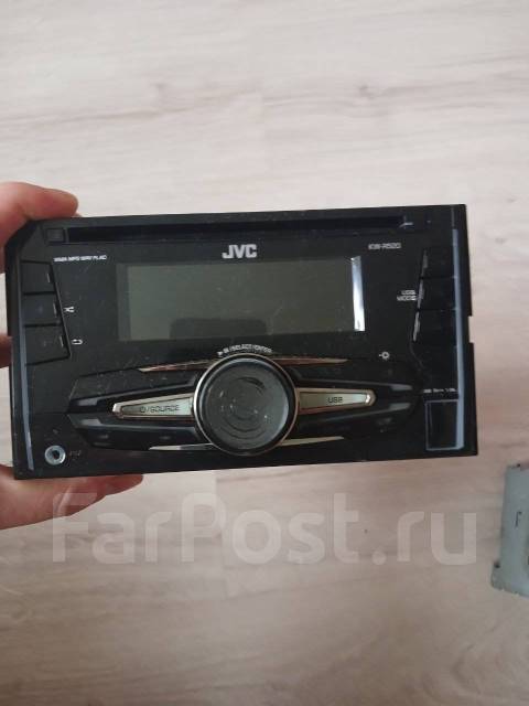 Магнитола, JVC, 1,5 DIN — 178x75 мм, б/у, в наличии. Цена: 3 500₽ во ...