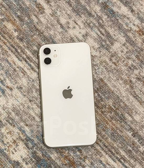 Продам iPhone 11 128gb белый, 6.10", моноблок, 3G, 4G LTE, б/у, в ...