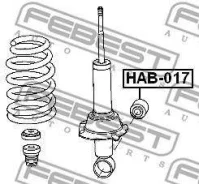 ����������� ������� ������������ | ��� ����/��� | Febest HAB017 HAB017 ����