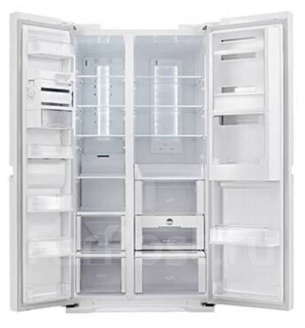 Холодильник LG side by side, б/у, в наличии. Цена: 55 000₽ во Владивостоке