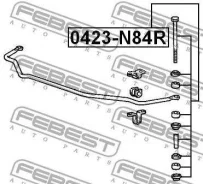 ���� ������������� | ��� ����/��� | Febest 0423N84R 0423N84R ����
