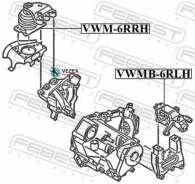 ������� ��������� ������ (��������������) Febest VWM6RRH VWM6RRH ����