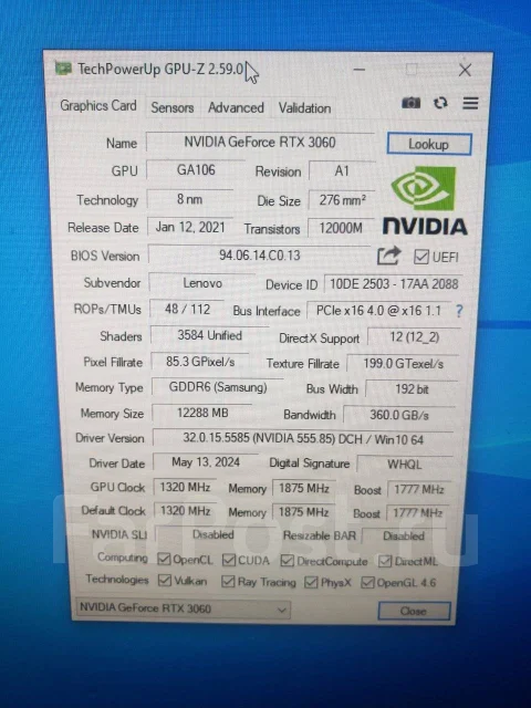 GeForce RTX 3060 ����