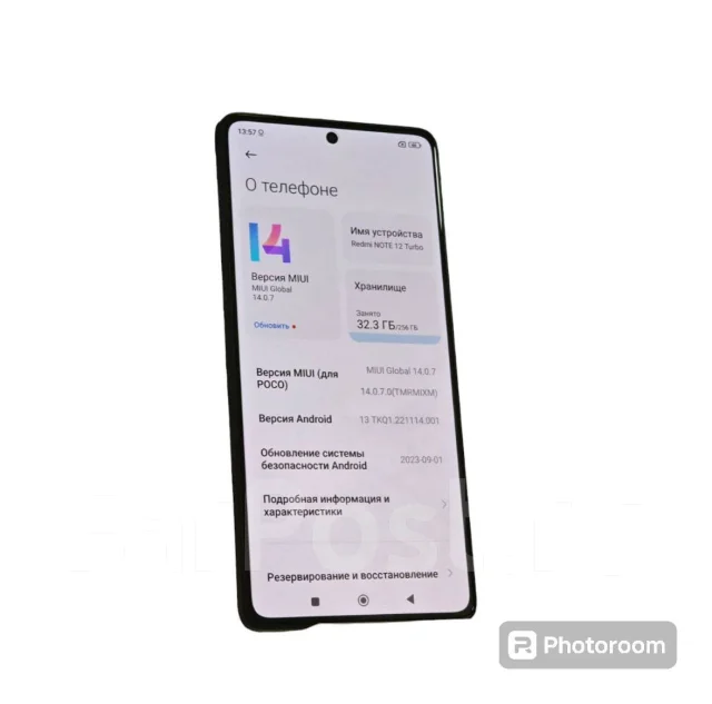 Xiaomi Redmi Note 12 Turbo. �/�, ������, 3G, 4G LTE, NFC ����