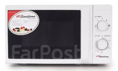 Печь СВЧ Binatone FMO 20M22 W (20 л, 700 Вт, соло, кнопка, белый ...