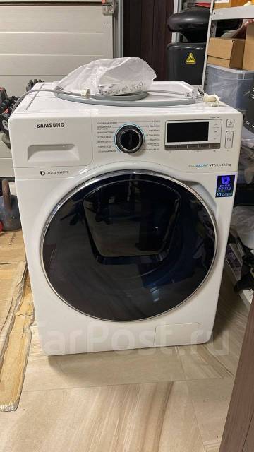 Стиральная машина, Samsung, 12,0 кг, б/у, в наличии. Цена: 15 000₽ во ...