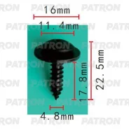 ������� Honda Acura Audi VW Skoda Seat �������������: ������� 4.8x22.5 P372189 ����