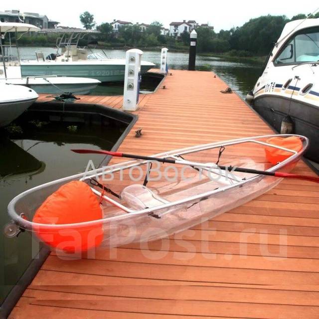 Новинка! Лодка гребная Каяк Kayak (340*90*36см) (Прозрачная), LS-Boat ...