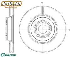 ���� ��������� ���. G-brake Toyota Avensis 2.0/2.4/AZT25#/1AZ / 2AZ 03- GR-20200 ����