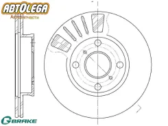���� ��������� ���. G-brake Toyota Starlet / Tercel / Corsa/Corolla II GR-02135 ����