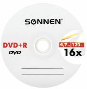 ����� DVD+R SONNEN, 4,7 Gb, 16x, 513532 ����