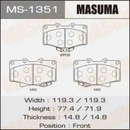 ������� �������� �������� toyota Masuma MS-1351 Toyota: 04465-35140 MS1351 ����