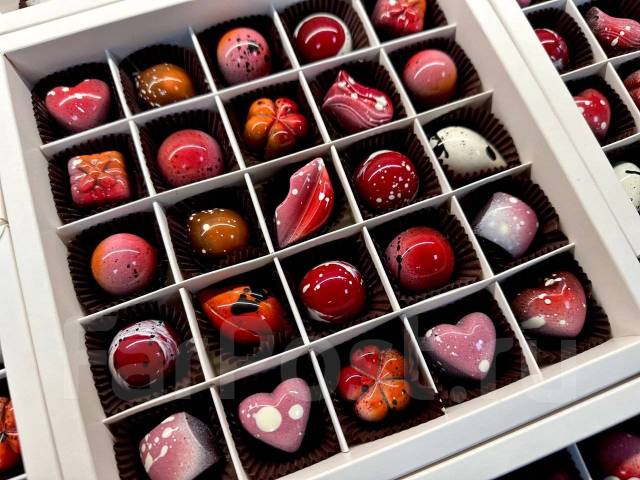 Конфеты из бельгийского шоколада 25 конфет, в наличии. Цена: 2 350₽ во ...