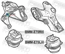 ������� ��� �����! �������������� BMW X5 E70/X6 E71 07 Febest BMME70LH BMME70LH ����
