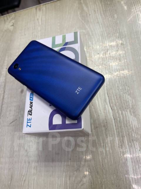 Смартфон ZTE Blade A31 Lite 1/32GB Blue, 32 гб, 5", моноблок, синий, 4G ...