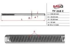 ���� ������� ����� Toyota 4 Runner 95-02/LAND Cruiser 90 95- MSG TY210C TY210C ����