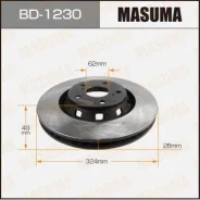 ���� ��������� Masuma front Venza/ AGV1#, GGV1# (�������� 2 ��), �������� BD1230 ����