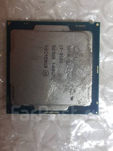 Продам процессор Intel Core i3-8100 (4 ядра, 4 потока) LGA1151 V2, б/у ...