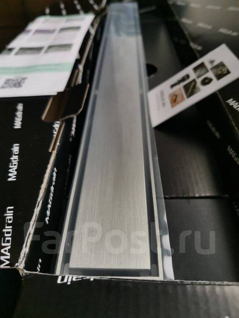 Трап для душа MAGdrain JXC 600 Q50-B Двухсторонний 55*600мм (лоток), в ...