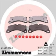 ������� ����. �����. Porsche Cayenne (92A) 10- Zimmermann 246851701 246851701 ����