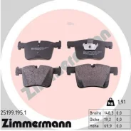 ������� ����. �����. BMW 1 (F20/F21)/3 (F30/F80)/4 (F32/F82)/X3 (F25)/X4 (F26) 10- Zimmermann 251991951 251991951 ����