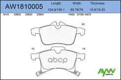 ������� ��������� Opel Astra H 04, Meriva 03, Zafira B 05 �������� AYWIparts ���. AW1810005 AW1810005 ����