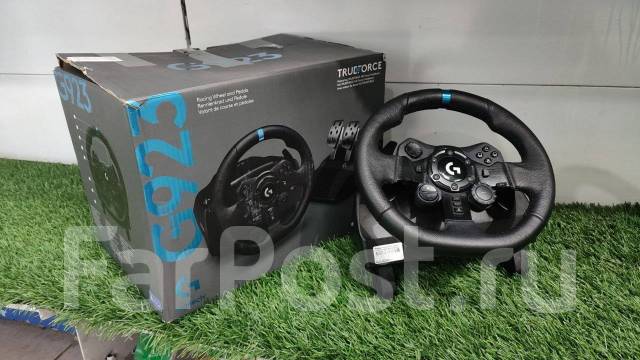 Руль игровой Logitech Trueforce G923. Доставка бесплатно, б/у, в ...