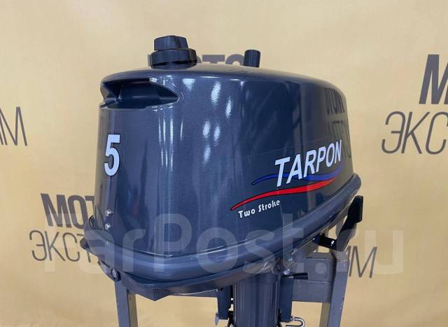 2х-тактный лодочный мотор Tarpon T5S, 5,00 л.с. S (381 мм), 2024 год ...