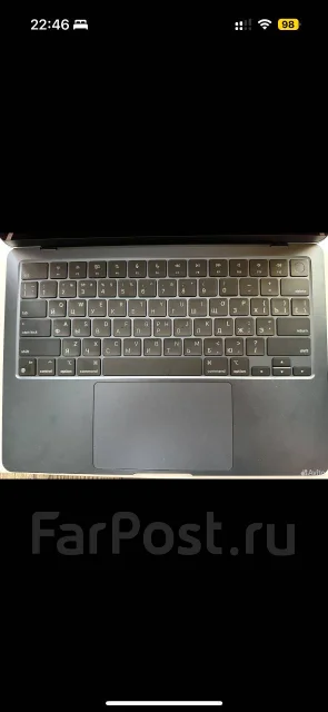 Apple MacBook Air. 13.6", 3,4����, ��� 8 ��, ���� 256���, WiFi: 1, Bluetooth: 1, ����������� �� 12��. ����