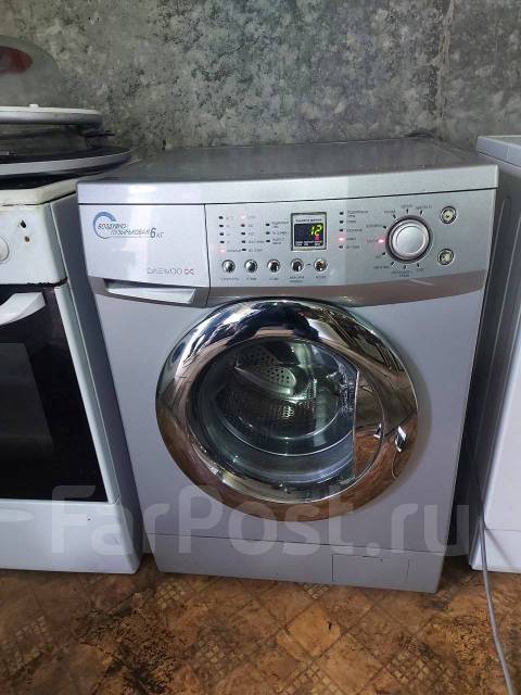 Стиральная машинка ДЭУ-6 кг, Daewoo, 6,0 кг, б/у, в наличии. Цена: 10 ...