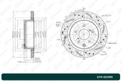 ���� ��������� ��������������� ������������� ������ G-Brake GFR02291R GFR02291R ����