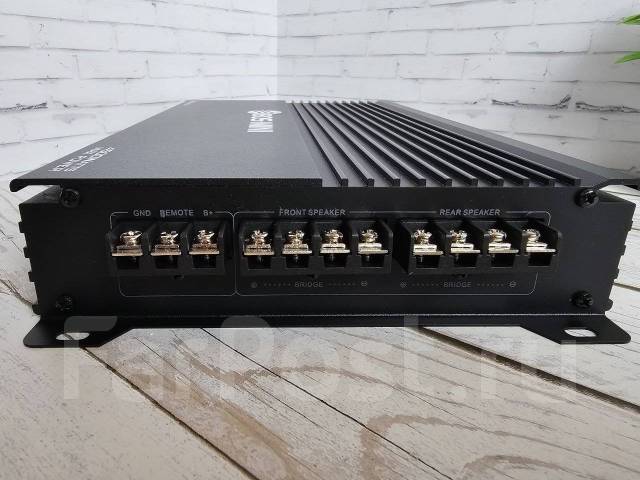 Усилитель Bos Mini 4 х канальный 4500w, 4-канальный, 4 500 Вт, новый, в ...