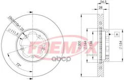 ���� ��������� �������� ford transit 330, 350 07/06- ������������������ 300x28 mm Fremax ���. BD5630 BD5630 ����