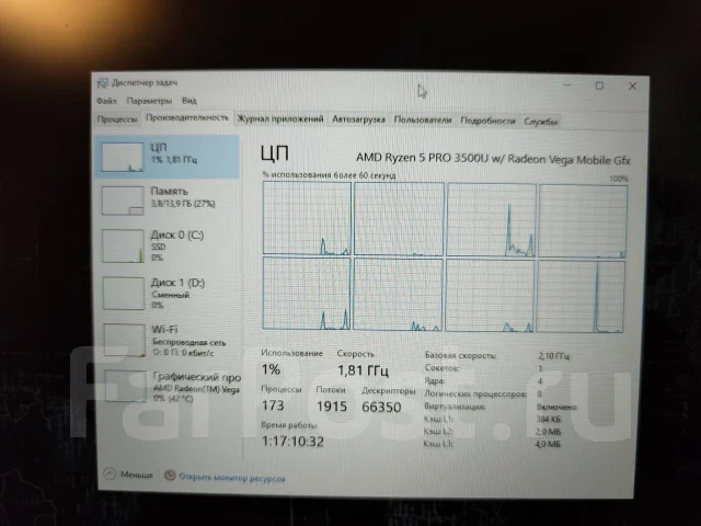 Lenovo ThinkPad. 14", 2,6����, ��� 16 ��, ���� 256���, WiFi: 1, Bluetooth: 1 ����