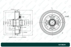 ������� ��������� G-brake GD-06251 Gbrake GD06251 GD06251 ����