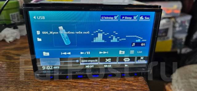 Магнитола Kenwood MDV-D706BT 2019г. DVD SD USB, Bluetooth, 2 DIN ...