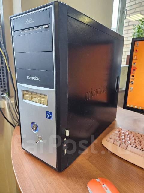 ПК 4GB/300Gb/Core2 Duo, б/у, в наличии. Цена: 1 000₽ во Владивостоке